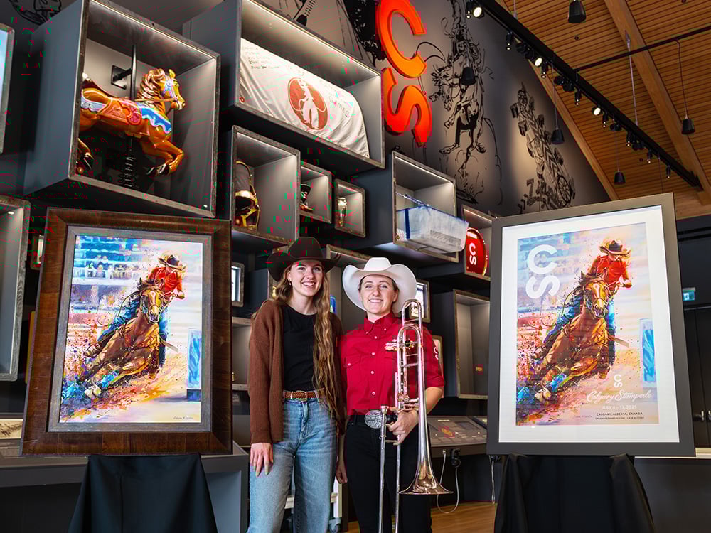 2 Calgary Stampede sisters 1000 x 750 - Darren Oleksyn