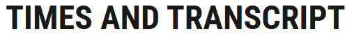 Times & Transcript Logo - Transparent BG