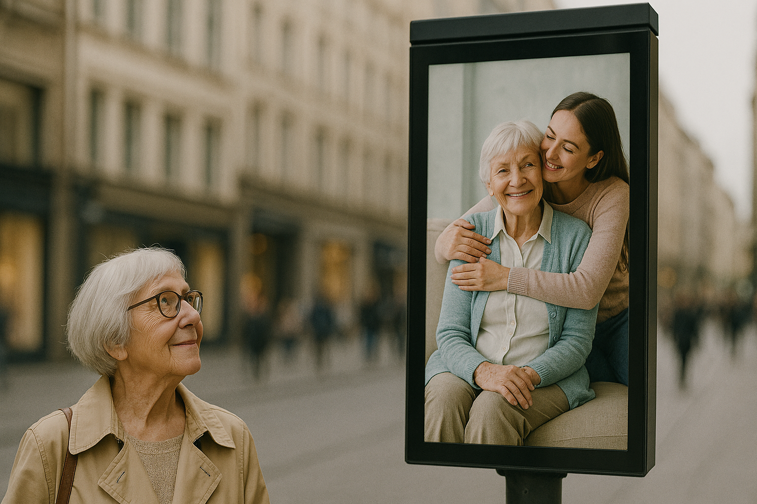 Senior Living DOOH Ad